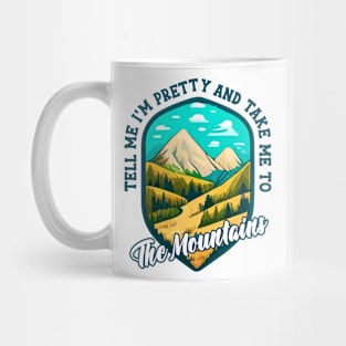 Mountain Is Calling Hiking Lover Outdoorsy Vibes Mug